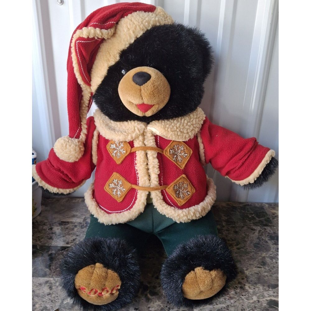 Dan Dee Snowflake Teddy Christmas  Plush 2006
